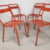 Outlet Pamono Iron Garden Chairs from Tolix, 1950s, Set of 4