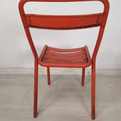 Outlet Pamono Iron Garden Chairs from Tolix, 1950s, Set of 4