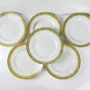 Pamono Ironstone Yvonne Plates from Orchies, Early 20th Century, Set of 6> Dinner Plates & Bowls