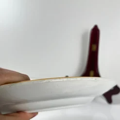 Pamono Ironstone Yvonne Plates from Orchies, Early 20th Century, Set of 6><noscript><img width=
