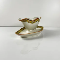 Hot Pamono Ironstone Yvonne Sauceboat from Orchies, Early 20th Century