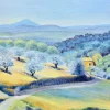 Pamono Isabelle Pardoe, The Olive Trees Landscape, 2000s, Oil on Canvas> Painting