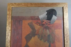 Pamono Ismael Guardado, Composition, 1993, Oil on Canvas><noscript><img width=
