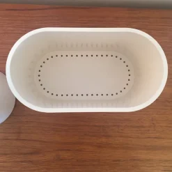 Pamono Italian 8420 ABS Ice Bucket by Giotto Stoppino for Kartell, 1960s><noscript><img width=
