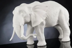 New Pamono Italian African Ceramic Father Elephant Sculpture by VG Design and Laboratory Department