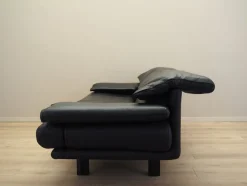 Pamono Italian Alanda Leather Sofa by Paolo Piva for B&B Italia, 1980s><noscript><img width=