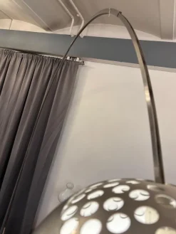 Pamono Italian Arco Lamp by Achille & Pier Giacomo Castiglioni for Flos, 1970s><noscript><img width=