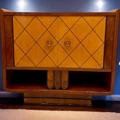 Sale Pamono Italian Art Deco Cabinets attributed to Osvaldo Borsani, 1940s, Set of 2