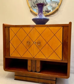 Sale Pamono Italian Art Deco Cabinets attributed to Osvaldo Borsani, 1940s, Set of 2