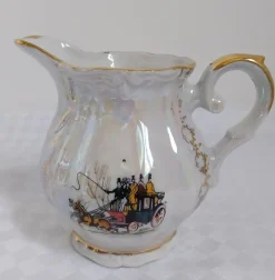 Pamono Italian Art Deco Tea Service Set in Porcelain, 1950s, Set of 19> Coffee & Tea Service