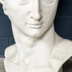 Pamono Italian Artist after Michelangelo, Head of David, 1990s, Plaster><noscript><img width=