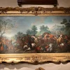 Pamono Italian Artist, Baroque Battle Scene, 1600s, Oil on Canvas, Framed> Old Masters