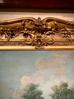 Pamono Italian Artist, Baroque Battle Scene, 1600s, Oil on Canvas, Framed><noscript><img width=