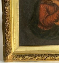 Outlet Pamono Italian Artist, Madonna & Child, 19th Century, Oil on Panel, Framed