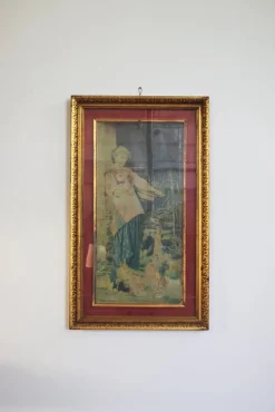 Online Pamono Italian Artist, Painting, 1920s, Framed