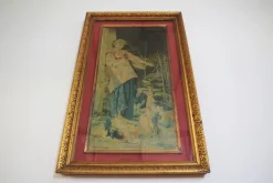 Online Pamono Italian Artist, Painting, 1920s, Framed