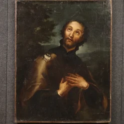 Clearance Pamono Italian Artist, Saint Roch, 1680, Oil on Canvas