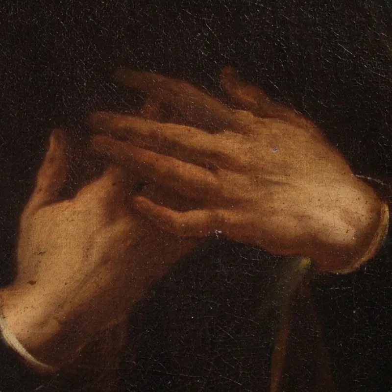 Clearance Pamono Italian Artist, Saint Roch, 1680, Oil on Canvas