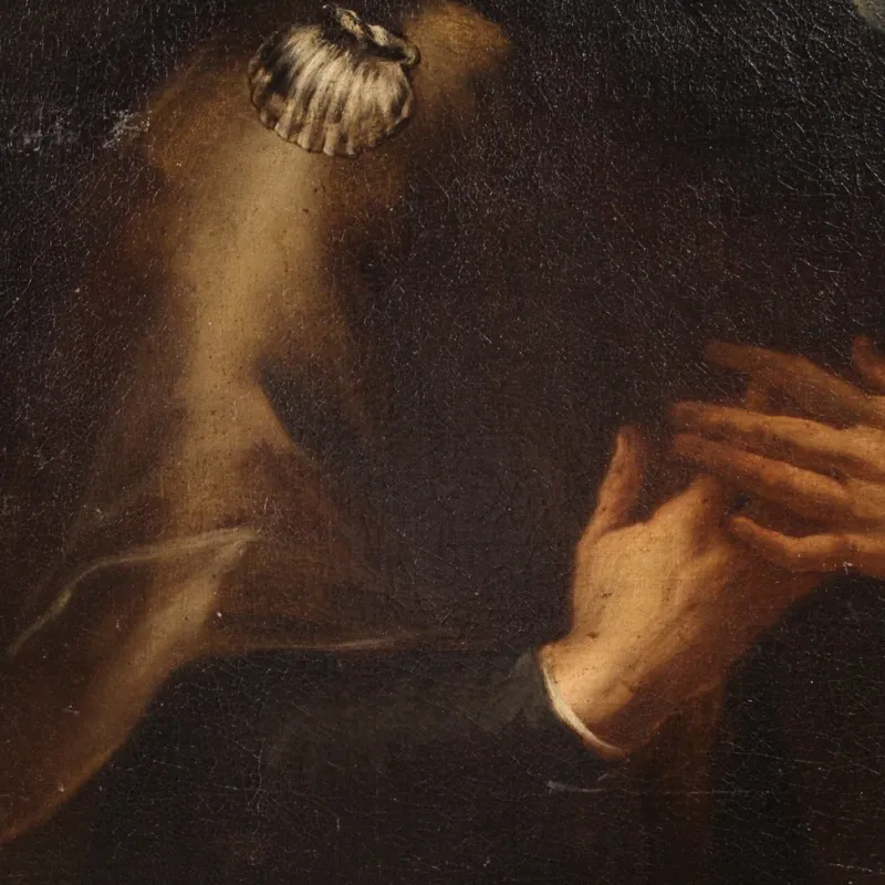 Clearance Pamono Italian Artist, Saint Roch, 1680, Oil on Canvas