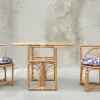 Online Pamono Italian Bamboo Chairs, 1960s, Set of 3