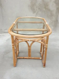 Online Pamono Italian Bamboo Chairs, 1960s, Set of 3