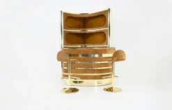 Pamono Italian Bar with Stools, 1970s, Set of 4> Cabinets & Wardrobes