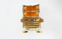 Pamono Italian Bar with Stools, 1970s, Set of 4> Cabinets & Wardrobes