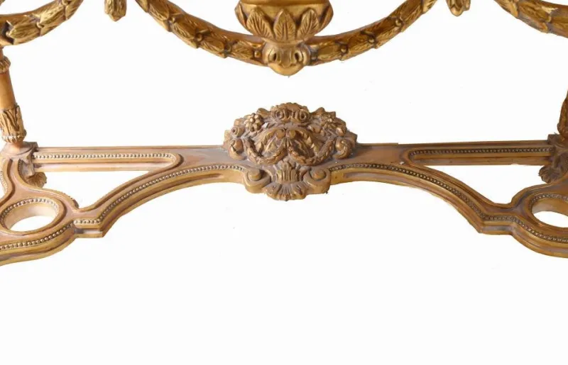 Pamono Italian Baroque Style Gilt Console Table> Console Tables
