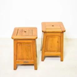 Outlet Pamono Italian Bedside Tables, 1960s, Set of 2