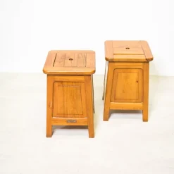 Outlet Pamono Italian Bedside Tables, 1960s, Set of 2