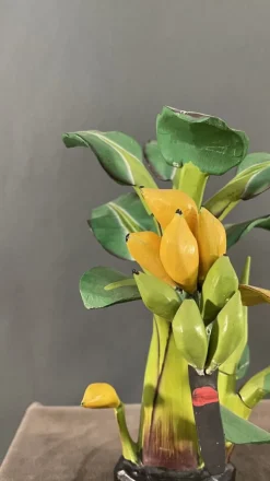 Pamono Italian Botanical Sculpture, 1940s><noscript><img width=