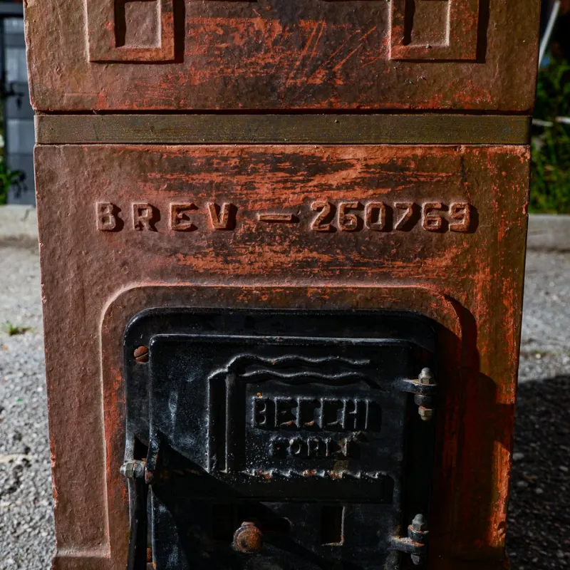 Outlet Pamono Italian Branded Terracotta Stove