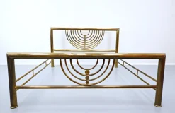 Pamono Italian Brass Bed><noscript><img width=