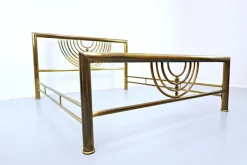 Pamono Italian Brass Bed><noscript><img width=