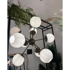 Pamono Italian Burnished Sputnik Chandelier in Murano Glass by Simoeng><noscript><img width=