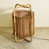 Pamono Italian Cane Table Lamp, 1960s> Table Lamps
