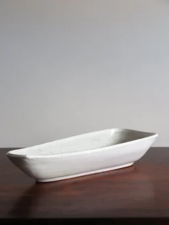 Clearance Pamono Italian Ceramic Centerpiece Bowl from Fratelli Fanciullacci, 1950s