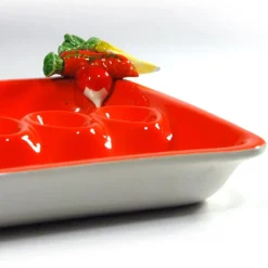 Discount Pamono Italian Ceramic Dish from Mancioli, 1970s