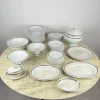 Discount Pamono Italian Ceramic Dishes, 1890s, Set of 70