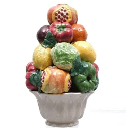 Sale Pamono Italian Ceramic Fruit Baskets by Bassano Zortea, Italy, 1958, Set of 2