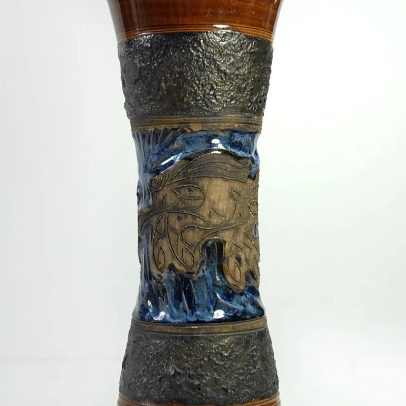 Sale Pamono Italian Ceramic Vase from Ausella Ceramiche Sicily, 1960s