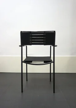 Pamono Italian Chairs by Giandomenico Belotti for Alias, 1980s, Set of 2><noscript><img width=