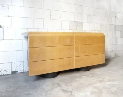 Pamono Italian Chest of Drawers by Giovanni Offredi for Saporiti, 1970s