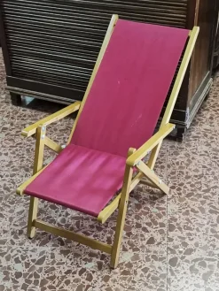 Pamono Italian Children's Beach Chair, 1960s> Children's Chairs