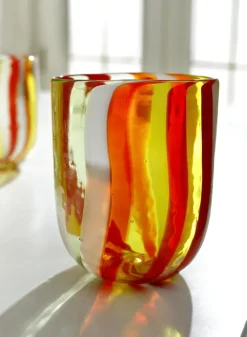 Sale Pamono Italian Cocktail Glasses in Murano Glass by Mariana Iskra, Set of 6