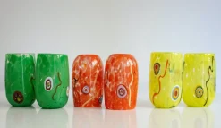 Sale Pamono Italian Cocktail Glasses by Mariana Iskra for Ribes Studio, Set of 6