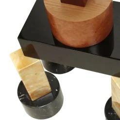 Hot Pamono Italian Contemporary Modern Demilune Console by Ettore Sottsass