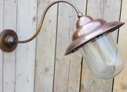 Outlet Pamono Italian Copper Outdoor Barn Light Lamp