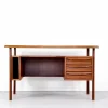 Pamono Italian Desk in Teak, 1960s> Desks