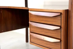 Pamono Italian Desk in Teak, 1960s><noscript><img width=